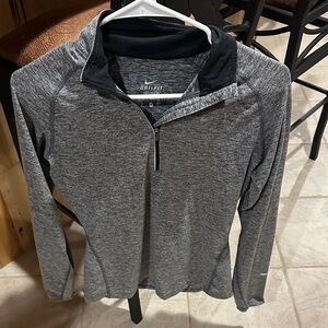Nike Heather Gray Dri-FIT Pullover
